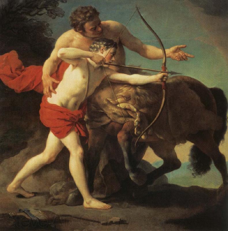 Louis-Jean-Francois Lagrenee The Education of Achilles Spain oil painting art